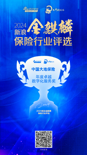 中國大地保險-年度數(shù)字化服務(wù)保險公司